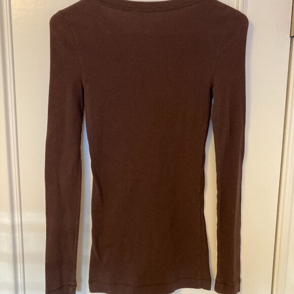 Stem long sleeve tee brown - Picture 8 of 8